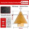 Brazed Diamond Chamfering Drill Bit for Glass, Tile, and Stone
