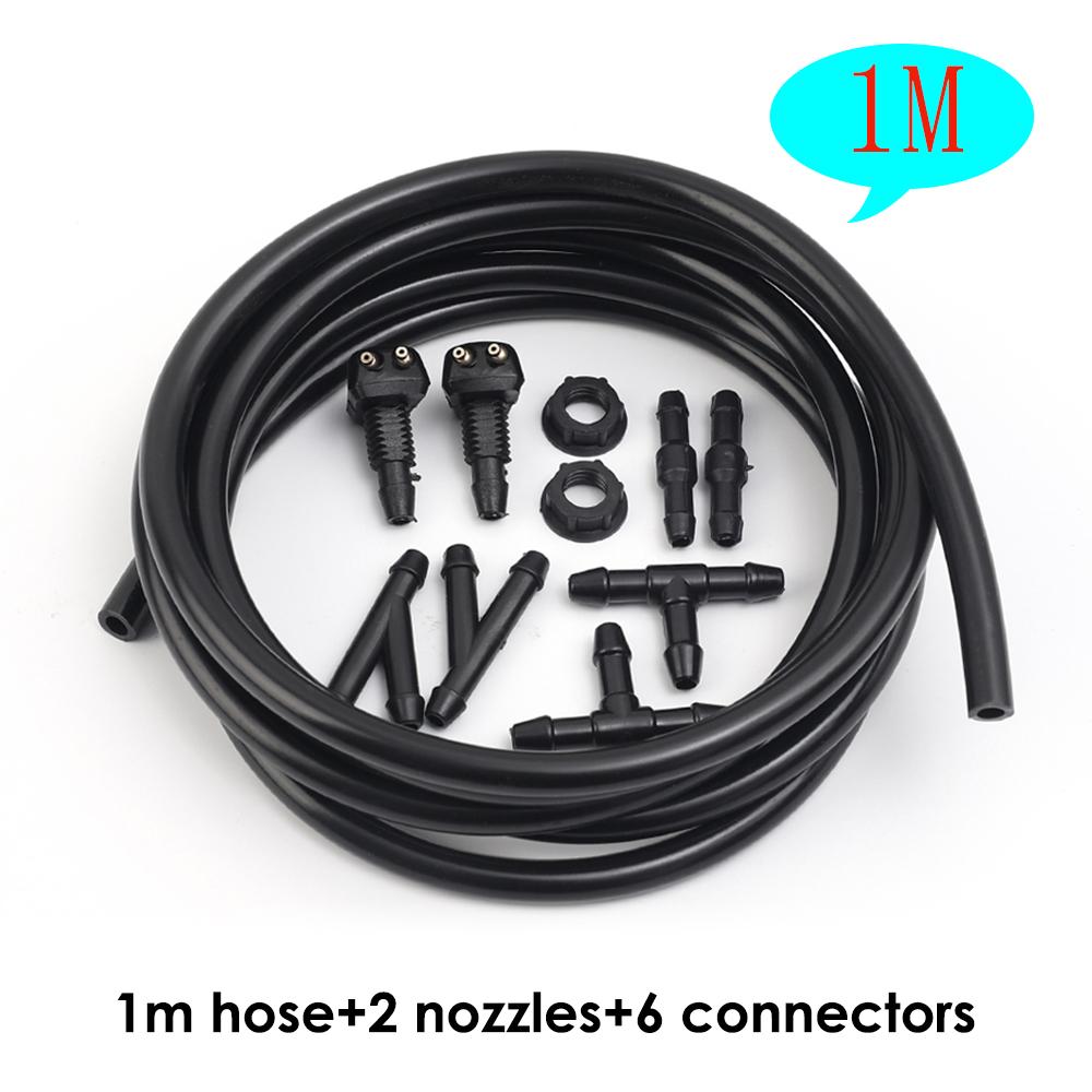

Многофункциональный автомобильный стеклоочиститель, соединительный шланг, набор T/Y/I 3 типа, соединитель шланга форсунки стеклоомывателя автомобиля, автозапчасти чёрный
