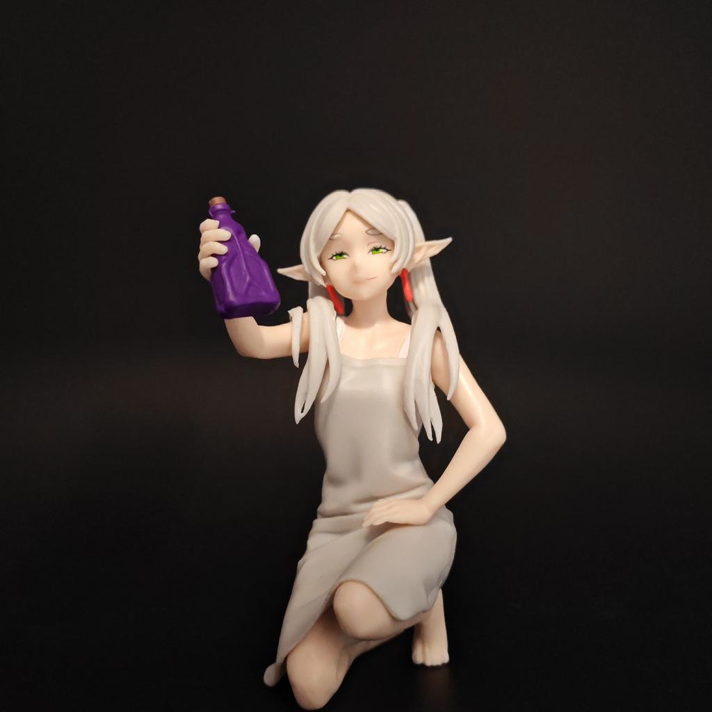 New Products Frieren Beyond Journey End Magic Makes Handmade Model Decorations Around Beautiful Girls Anime Figure S Poseable Articulated Scale