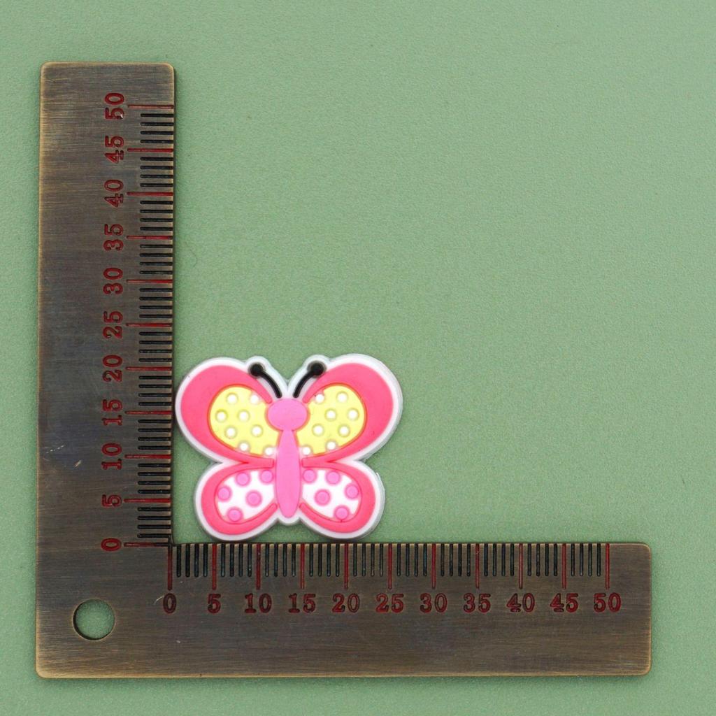 Butterfly Flower Shoe Decoration Buckles for Garden Clogs