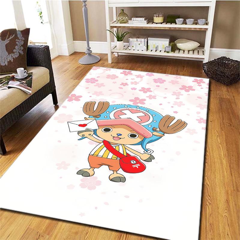 One Piece Tony Tony Chopper Carpet Rug For Living Room Bedroom Home Sofa Decoration,kids Play Nonslip Floor Mat