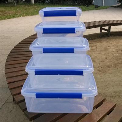 Ensemble de contenants de stockage alimentaire transparents en plastique Zhaoran