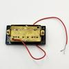 LP Electric Guitar Pickups Adjustable-Screw Double-Coil Pickups Dual-Coil Pickups 50/52mm String Spacing, Gold