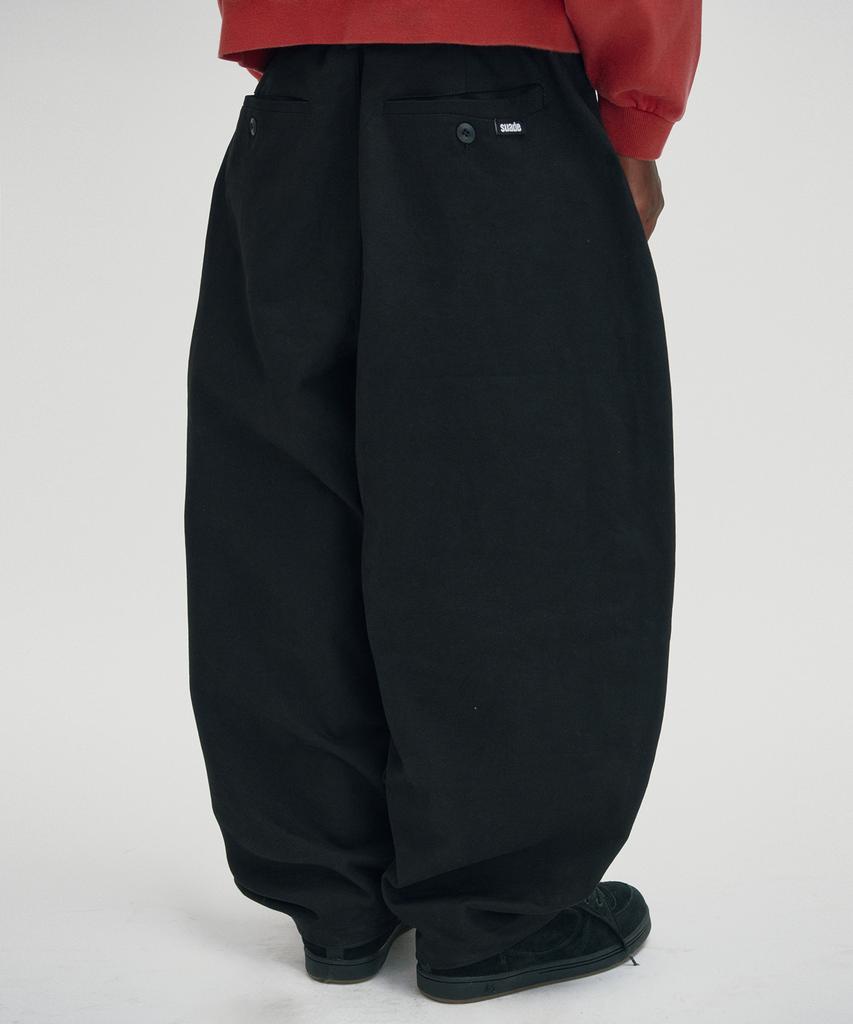 Seuweideu Wide Chino Pants [Black]