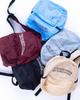 Themuseumvisitor Packable Logo Backpack (Burgundy)