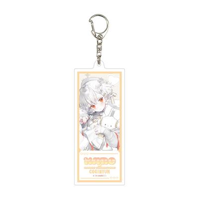 Natsuro X Sanrio Characters 05 Kogimyun Large Acrylic Keychain [Collaboration Illustration]