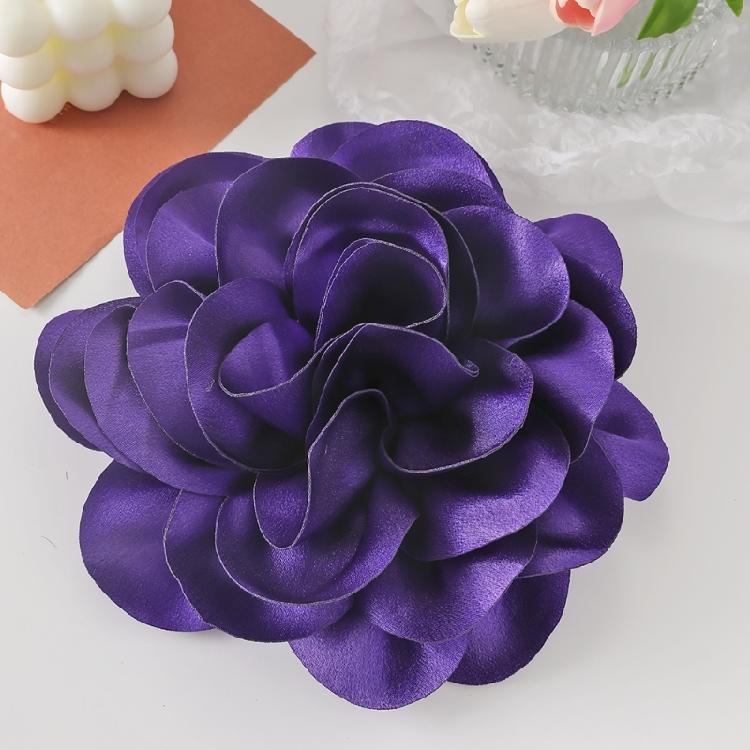 Spilla Floreale in Tessuto alla Moda Peonia Spilla da Bavero Elegante Accessorio Gioiello per Donna