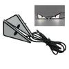 Universal 16W Motorcycle LED Devil'Eyes Lights Demon Eyes Headlight Motorcycle Mini Projector Lens Lamp Car Decoration Lights