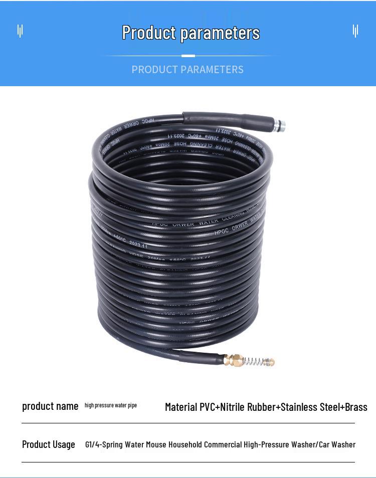 Karcher High-Pressure Hose for Household and Car Wash