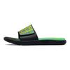 Under Armour Mercenar Sandale Casual Sport de Plajă cu Talpă de Cauciuc Tip Papuci cu Bandă Sandale Unisex Verde 3025851-002