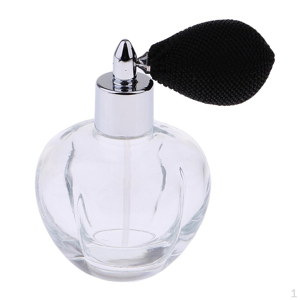 Spray Bottle Empty Perfume Bottles Crystal Glass Refillable 100ml