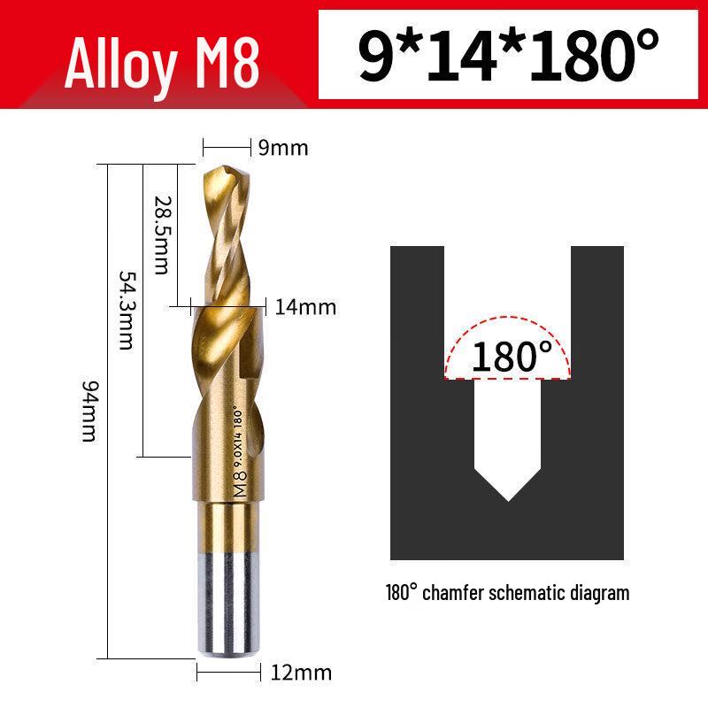 

Cobalt Alloy Straight Shank Countersink Drill Bit