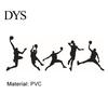 Play Basketball Man Wall Decal Bedroom DIY Removable PVC Sticker Mural Decor