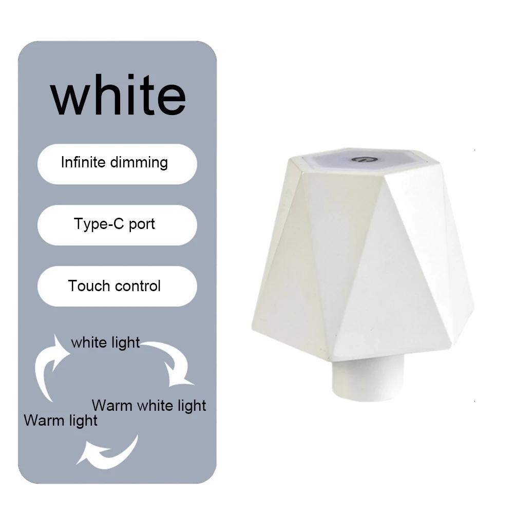 LED Table Lamp USB Rechargeable 5200mAh Dimmable LED Bottle Lamp IP64 Waterproof Portable Table Light for Outdoor Dining Bedroom