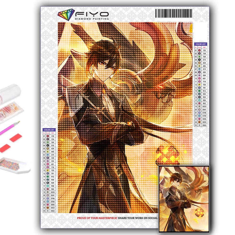 Diamond Painting Genshin Diamond Mosaic Craft Diamond Embroidery Painting