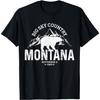 Montana Grizzly Bear Vintage Camping Hiking Souvenir T-Shirt