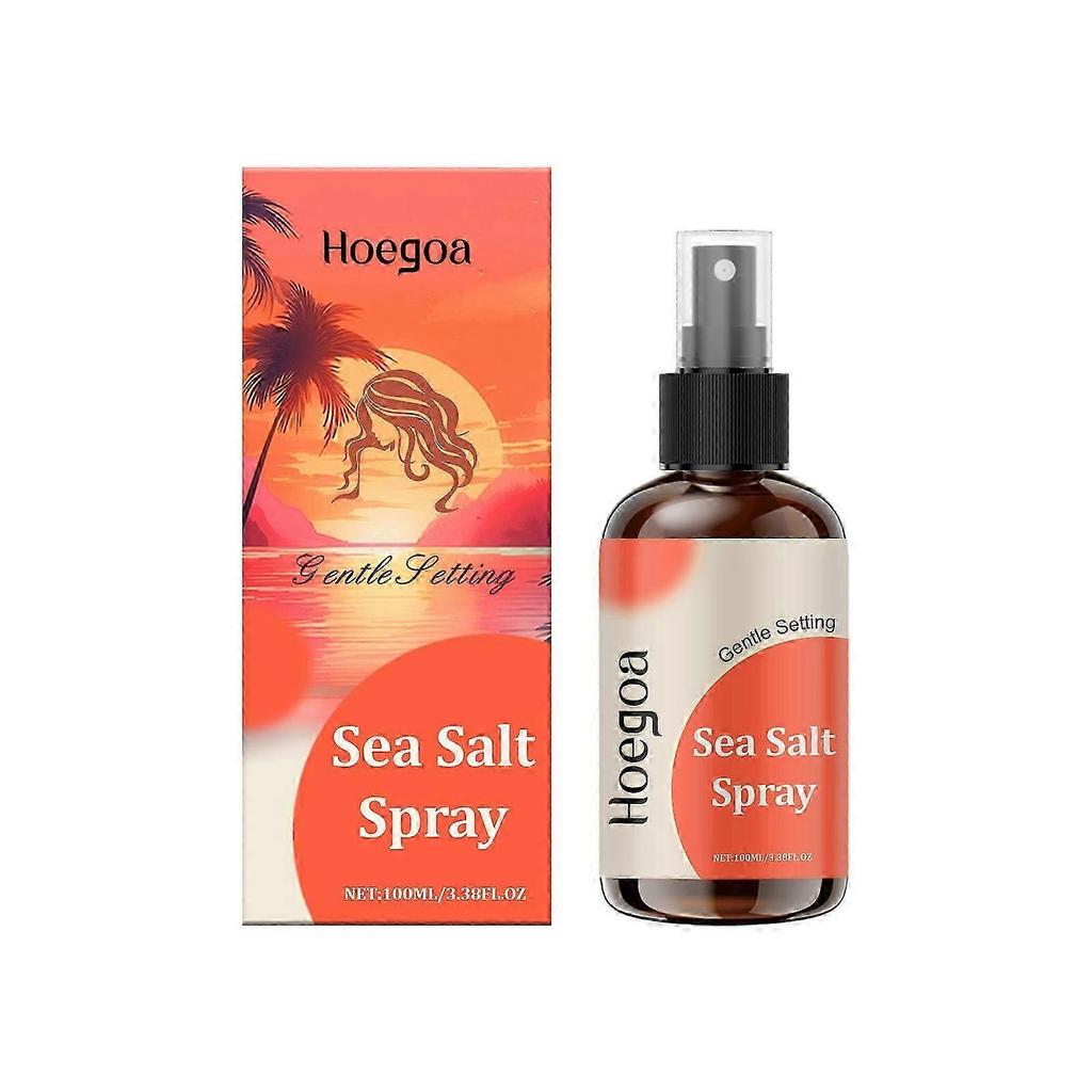 Sea Salt Hair Spray - Volumizing, Natural Beach Waves & Moisture Lock for Effortless Styling - 100ml