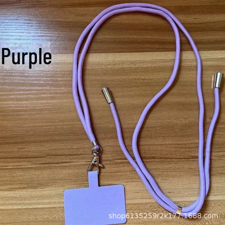 Regulowana uniwersalna smycz do telefonu komórkowego - odpinana nylonowa linka DIY - pasek na szyję zapobiegający zgubieniu