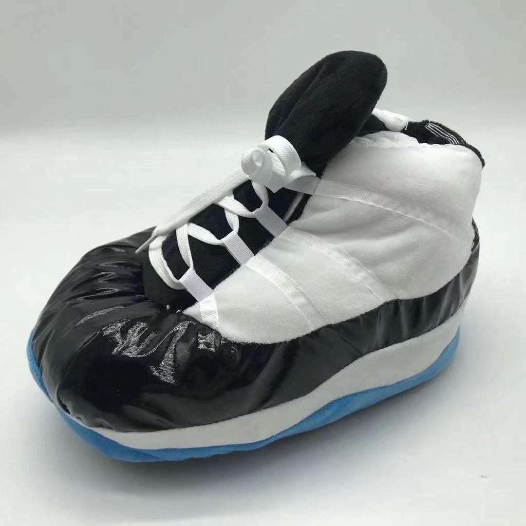 Unisex Plüschfell Winter Hausschuhe mit lustigem Kokosnuss-Design