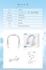 Neck Fan, Neck Cooler, "2024 Summer Innovative Instant Cooling Neck Fan," Portable Fan, Bladeless, with Cooling Plate, 2 Cooling Modes, 3 Airflow Sett