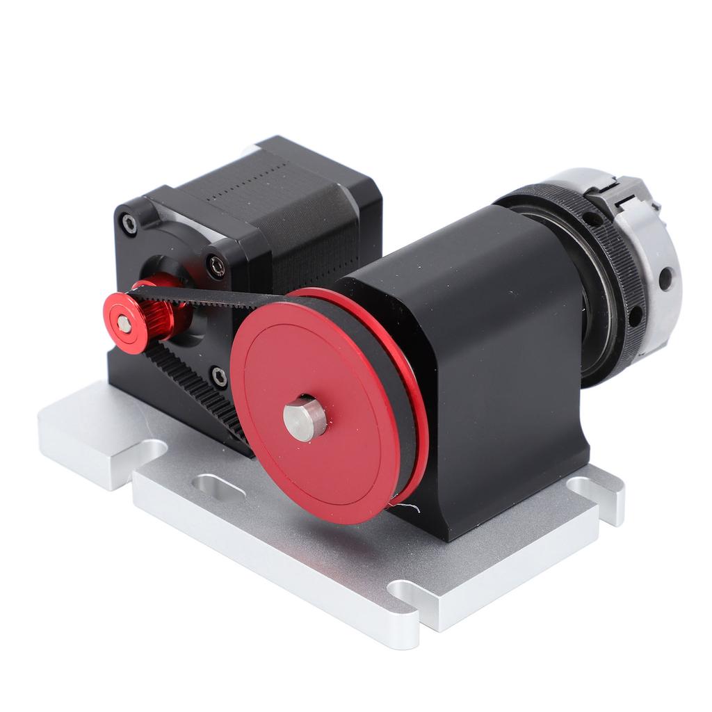 CNC Rotary Module Kit 4:1 Belt Reduction Ratio 4?60mm Chuck 4th Axes Rotating Module for TTC450 and