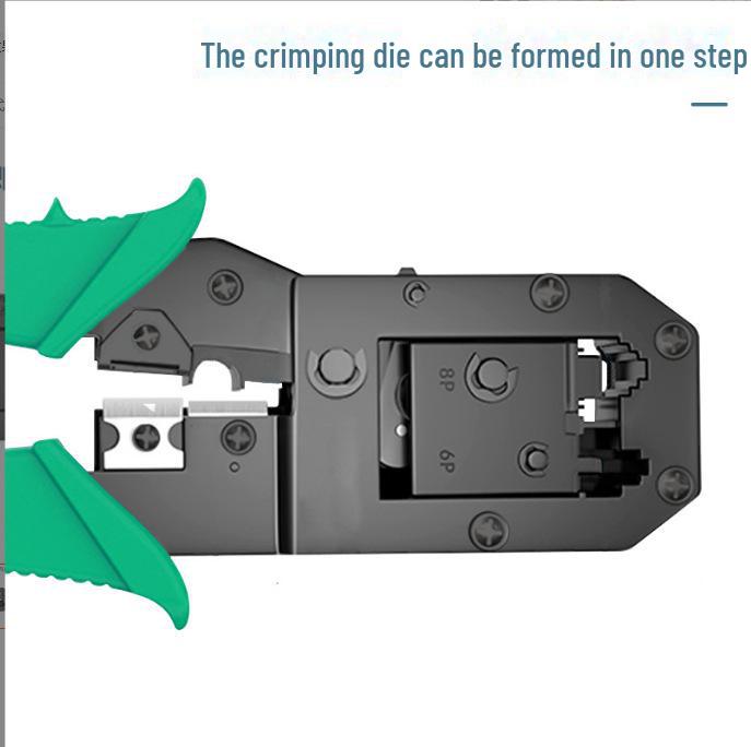 Tianyue TY318 Dual-Use RJ45/RJ11 Network & Telephone Cable Crimping Pliers
