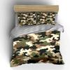 Camouflage Pattern Bedding Set 3-Piece Bedding set (1 duvet cover, 2 pillowcases, duvet not included)