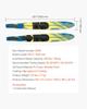 Sci d'acqua combo da 150 cm per adulti Sci d'acqua con attacchi regolabili X-7
