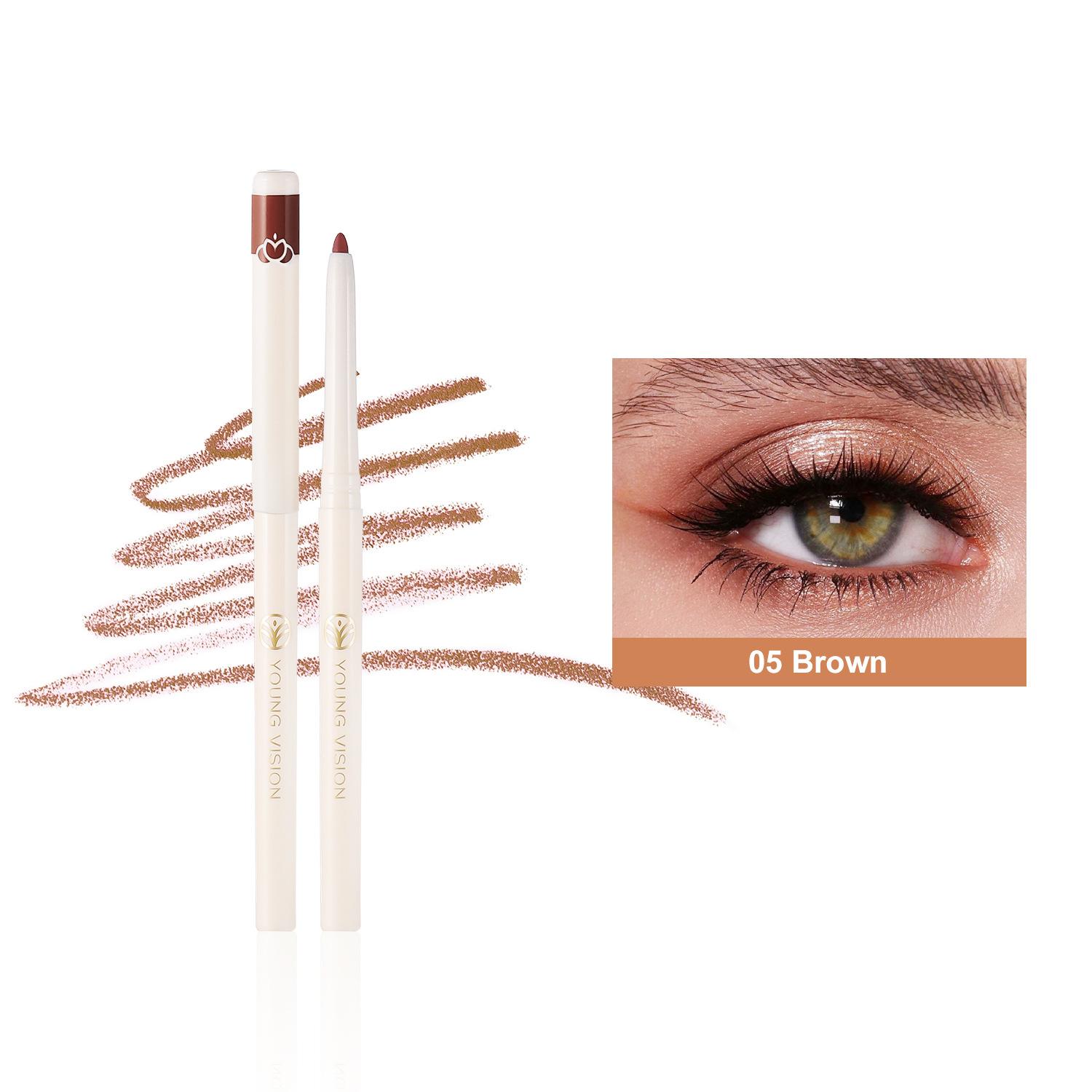 

YOUNG VISION Одна подводка для глаз не оставляет следов на цвете