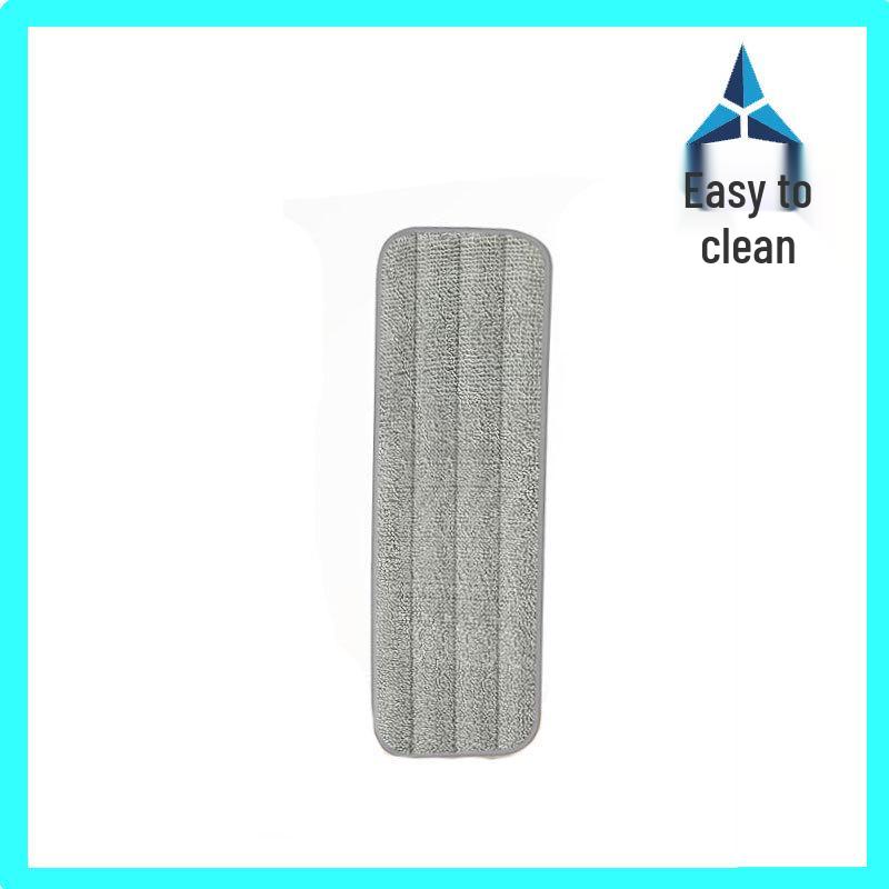 Microfiber Hands-Free Spray Mop Head, 14x42cm, Velcro Attachment, High Absorbency