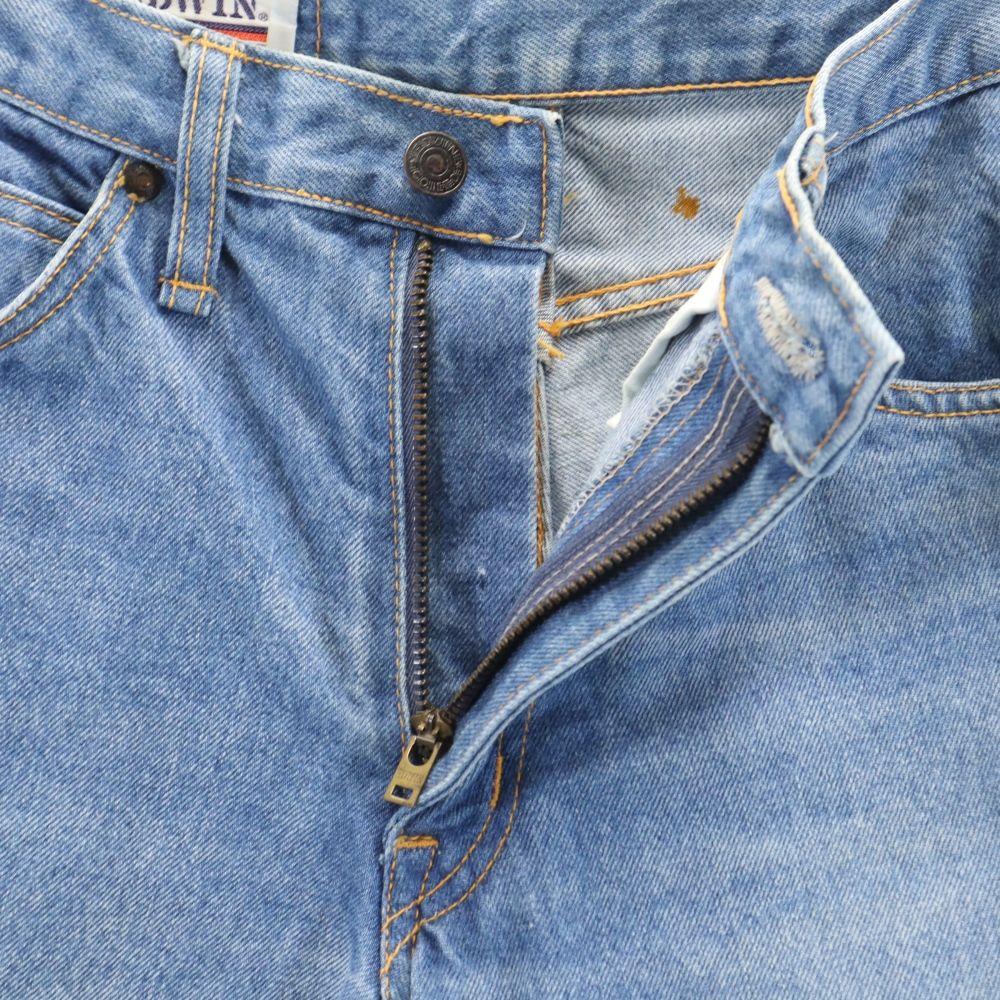 EDWIN Vintage Boot Cut Denim Pants W28 Jeans Women Used