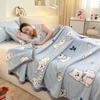 1Pcs 120x200cm 150x200cm Thin Blanket Cute Capybara Soft Throw Blanket Warm Flannel Napping Blanket