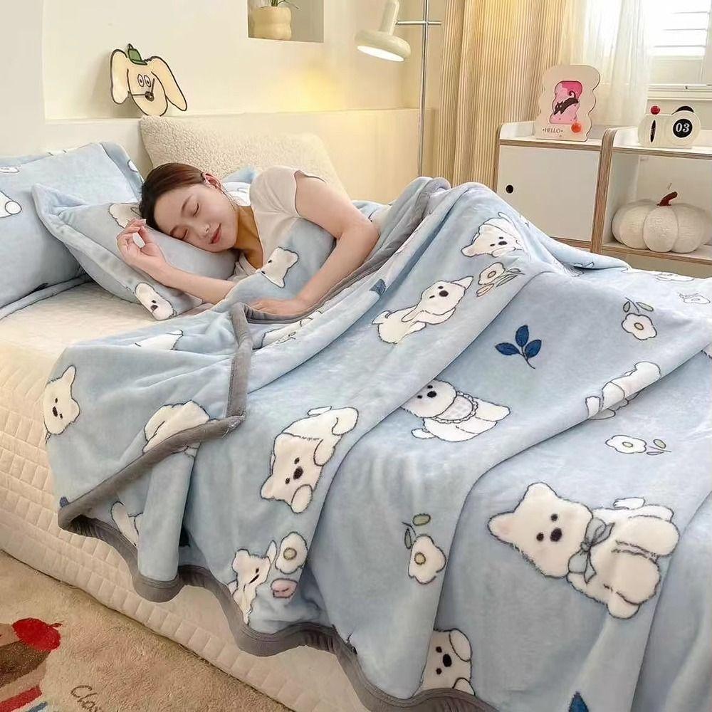 1Pcs 120x200cm 150x200cm Thin Blanket Cute Capybara Soft Throw Blanket Warm Flannel Napping Blanket
