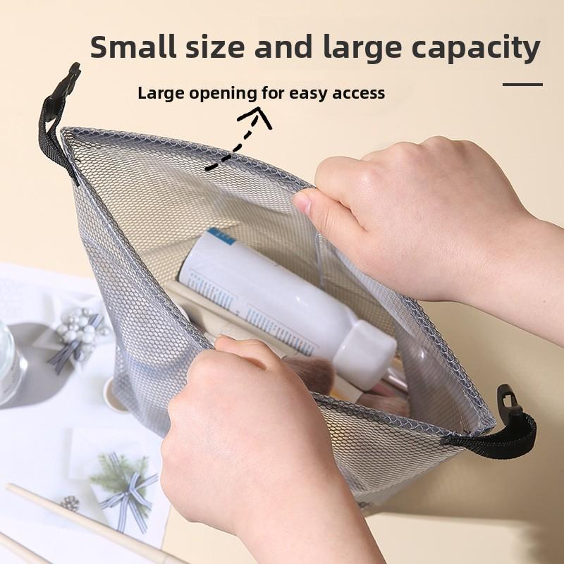 Extra Large Waterproof Toiletry Bag - Travel Cosmetic Organizer with Hanging Hook for Gym, Swim & Camping - Men/Women Essentials