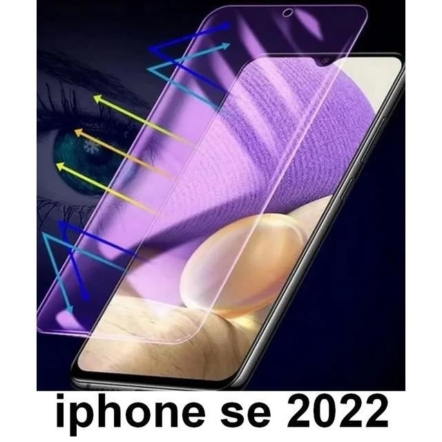 Film de protection d'écran - IPHONE SE 2022 - Anti-Lumière Bleue - Hydrogel - Protection optimale