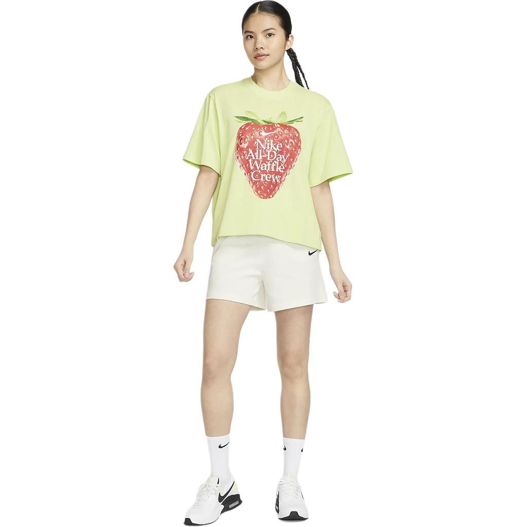 (WMNS) Nike Nsw Jersey Shorts 'White' Women's DM6729-133