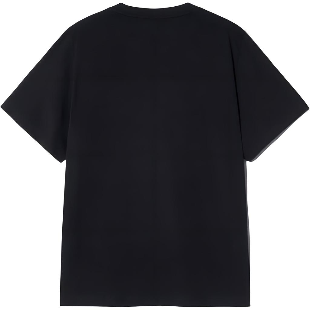 FILA Soft And Breathable Short Sleeve T-Shirt Unisex Tops Black FS2RSH2101X-BLK