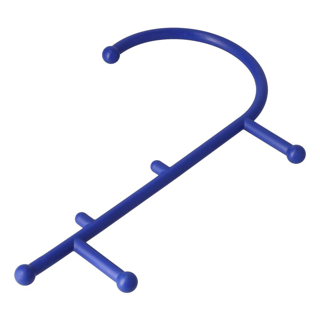 Detachable Body Muscle Massage Therapy Tool with 4 Balls for Pain Relief Blood Circulation Blue