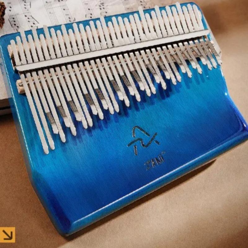 Wooden Thumb Piano 34-tone Yoga Meditation Kalimba Sound Therapy Beginner Exercise Creative Holiday Gift Healing Musical Keyboard Instruments