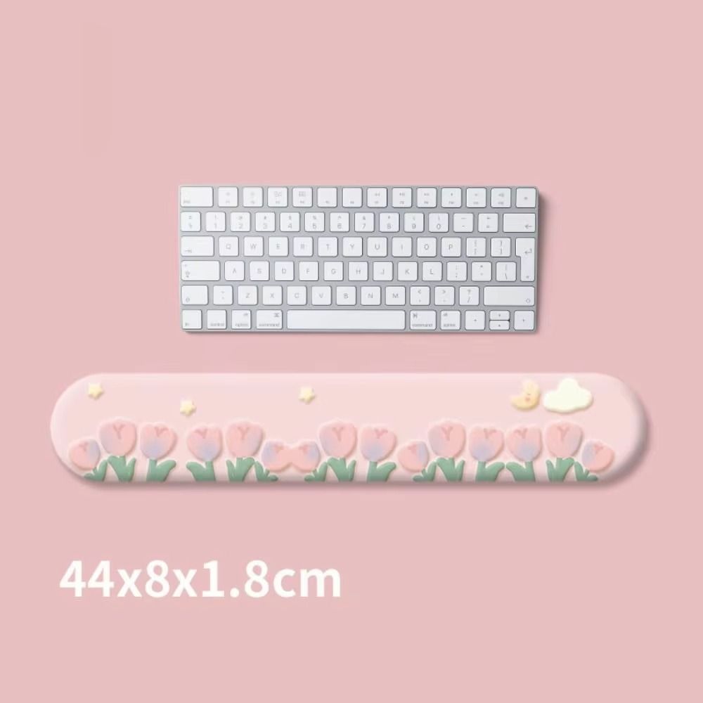 Hand Support Tulip Mouse Pad Non-Slip Mouse Wrist Rest Wrist Rest Mouse Pad  Home Decor