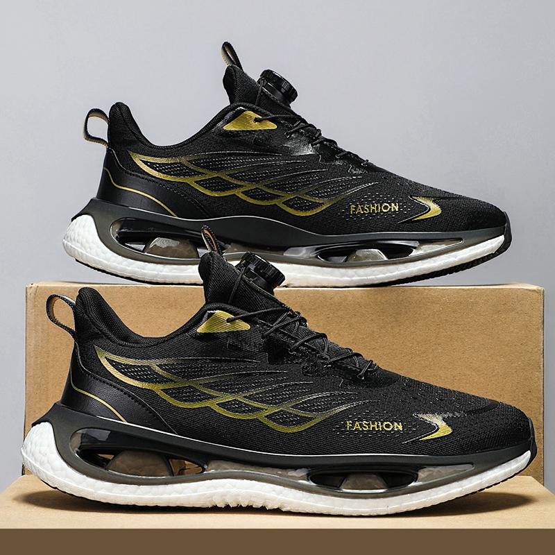 

2024 Модные кроссовки Повседневные кроссовки Дышащая износостойкая сетчатая ткань Амортизирующая обувь для бега Уличная мягкая обувь для ходьбы EU39