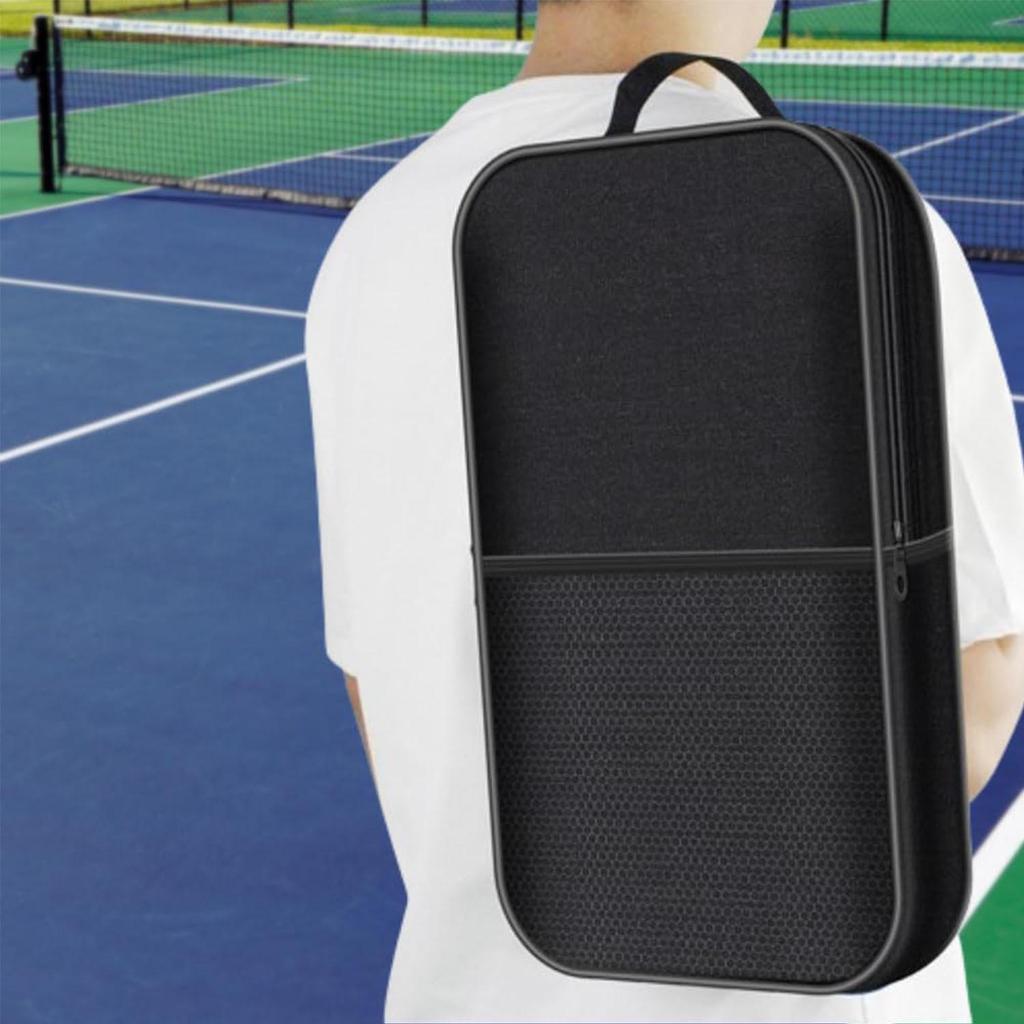 Pickleball Racket Bag: Foldable, Waterproof Polyester Backpack for Outdoor Sports & Accessories