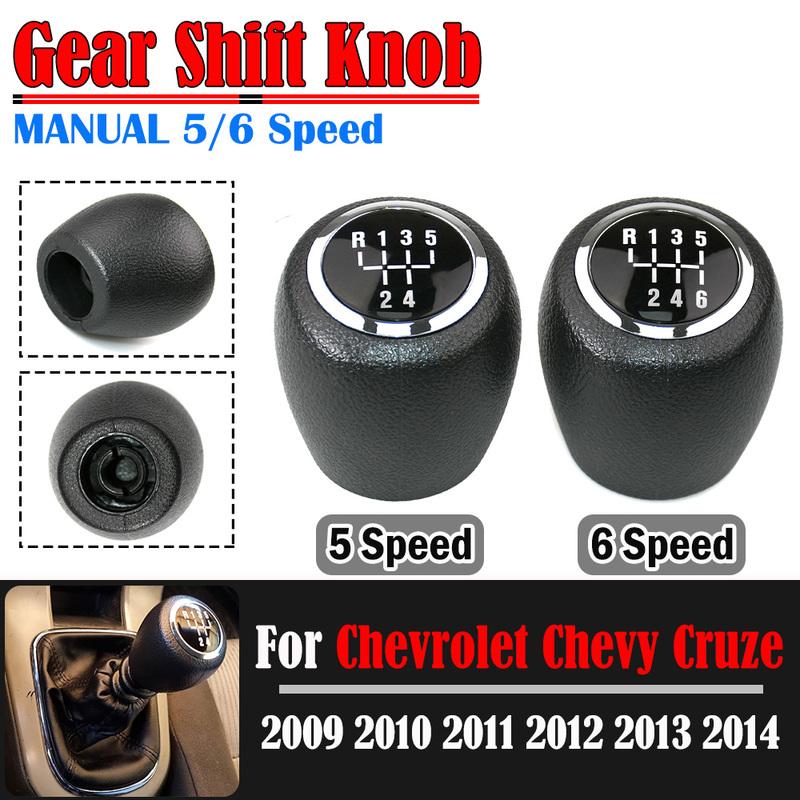 Car 5/6 Speed Manual Gear Shift Knob Handball For Chevrolet Chevy Cruze 2008 2009 2010 2011 2012-2014 MT Gear Knob Accessories