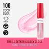 Gloss à lèvres - Rimmel - Thrillseeker Glassy Gloss 100 - Hydratant - Acide hyaluronique - Non collant
