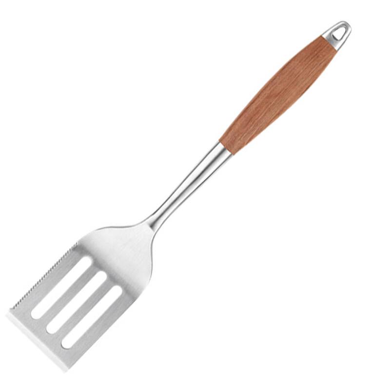 OEING 4-Piece Pear Wood Handle BBQ Tool Set