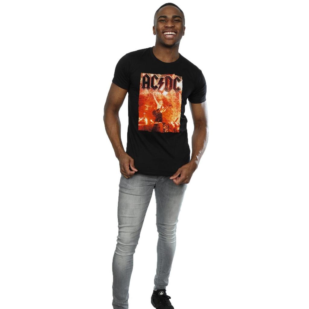 AC/DC Mens Live At River Plate T-Shirt