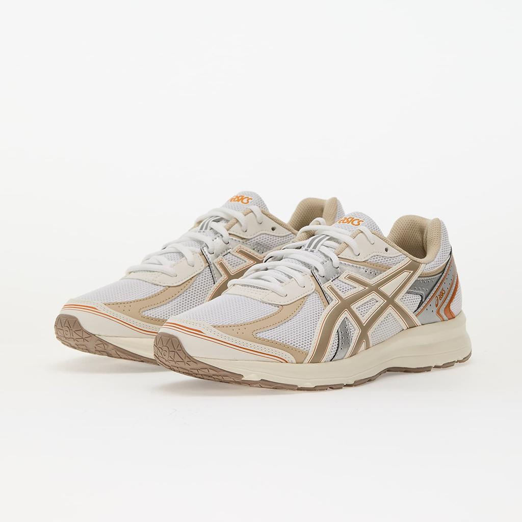 Asics Jog 100s Sneakers Breathable Mesh White/Greige