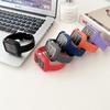 Silicone Watch Strap+Case for Apple Watch Ultra Band 49mm 45mm 41mm 44mm 40mm Sport Bracelet Cover Bumper iWatch 9 8 Se 7 6 5 4