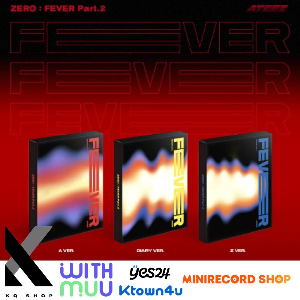 

Предварительный заказ ATEEZ ZERO: FEVER Part.2 Альбом Platform ver. И МАГАЗИН ПОБ A ver. & KQ SHOP POB