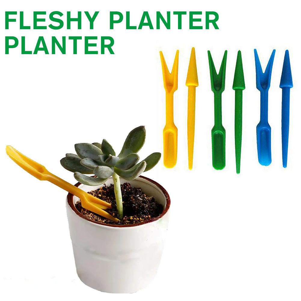 Plant Transplant Tool Kit Flower Succulent Transplanting Small Tools Fitting Fork Gardening Hor A5O7